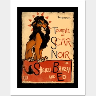 Le Scar Noir Posters and Art